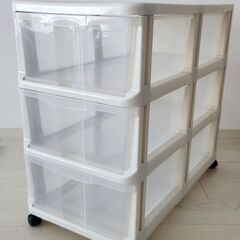 3段収納ケースの画像