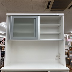 ジモティー限定価格！S382 ⭐ NITORI ニトリ キッチンボード レジューム120 ソフトクローズ搭載 幅119.5cm USED 美品の画像
