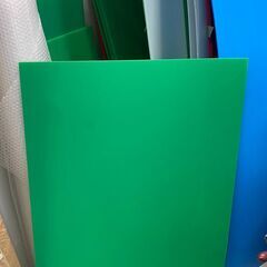 プラダン　端材　廃材　仕切り　目隠し　断熱　色：白、緑、水色の画像