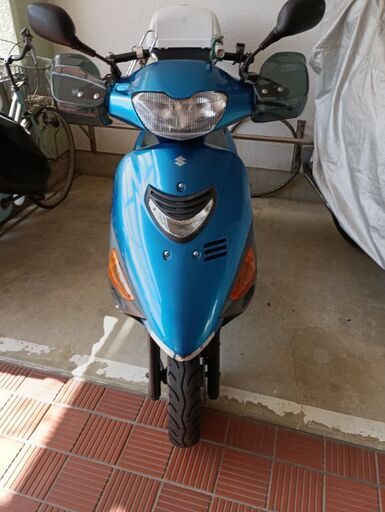 ズズキベグスター150　ETC装着