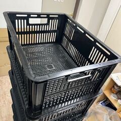 メッシュコンテナ ブラック MC型　7個です。の画像