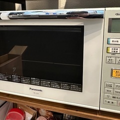 【Panasonic】オーブン機能付き電子レンジ・最大800Wの画像