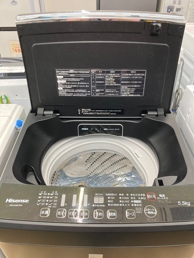 【トレファク高槻店】安心の6ヶ月間保証！取りに来られる方限定！Hisense（ハイセンス）の全自動洗濯機のご紹介です！