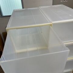 衣装ケース　収納ケース　クリアケース　10台　引き出しの画像
