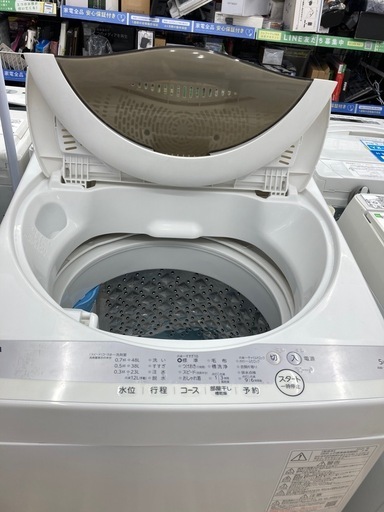 【トレファク高槻店】安心の6ヶ月間保証！取りに来られる方限定！TOSHIBA（東芝）の全自動洗濯機のご紹介です！