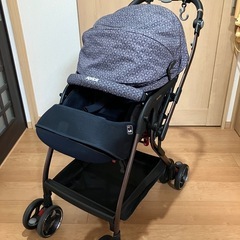 値段交渉OK 美品♪Aprica オプティアクッションプレミアム　ベビーカーの画像