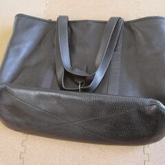 COACH トートバッグ 黒 ブラックレザー 鞄 メンズOK カバン ショルダーバッグ F23248 コーチ 本物 札幌市北区屯田の画像