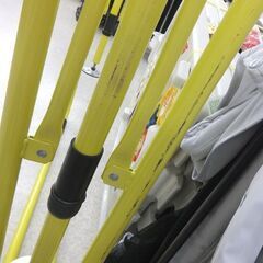 ② 子供用 鉄棒 折りたたみ 室内用 高さ調節可能タイプ イエロー パイプフレーム☆ 札幌市 北区 屯田 の画像