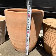 植木鉢　陶器　2個セットの画像