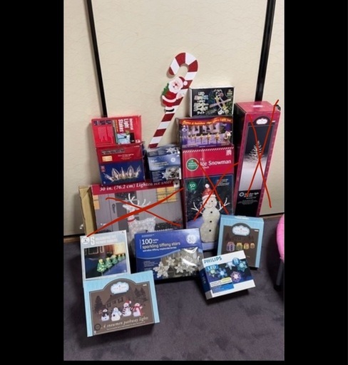 クリスマイルミネーション セット