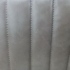 ★リユースのサカイ水戸店★ニトリチェアーブラック×グレージュH×D×Wクリーニング済みMT5469の画像