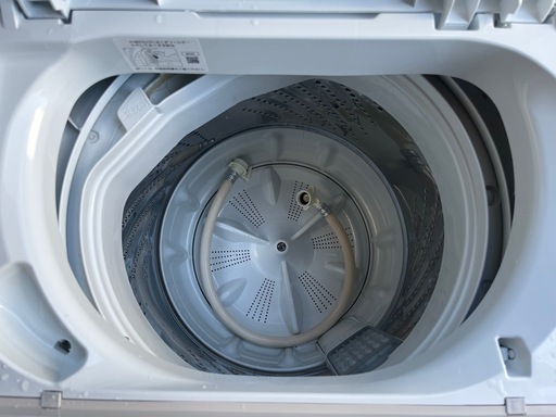 Ｐａｎａｓｏｎｉｃ　全自動洗濯機　７．０ｋｇ　エクリュベージュ／ホワイト　２０２３年製　ビッグウェーブ洗浄　からみほぐし　楽ポイフィル