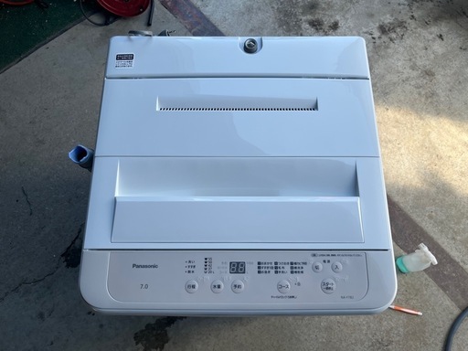 Ｐａｎａｓｏｎｉｃ　全自動洗濯機　７．０ｋｇ　エクリュベージュ／ホワイト　２０２３年製　ビッグウェーブ洗浄　からみほぐし　楽ポイフィル