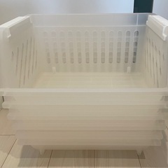 6個セット（5個以下OK）　収納ケース　半透明　衣装ケースの画像