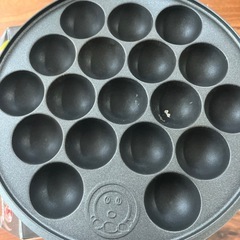 Purnity たこ焼きプレート　使用感ありの画像