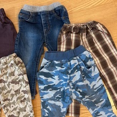 ⑤パンツ　80-90サイズ　7着セットの画像
