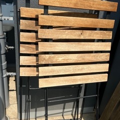 IKEA ガーデンデスク＆チェアー    テルノーの画像