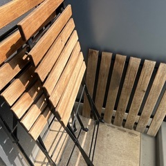 IKEA ガーデンデスク＆チェアー    テルノーの画像