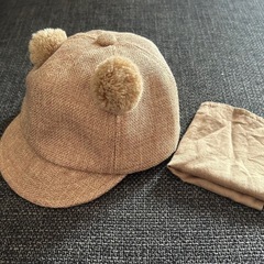petit main ベビー　帽子の画像