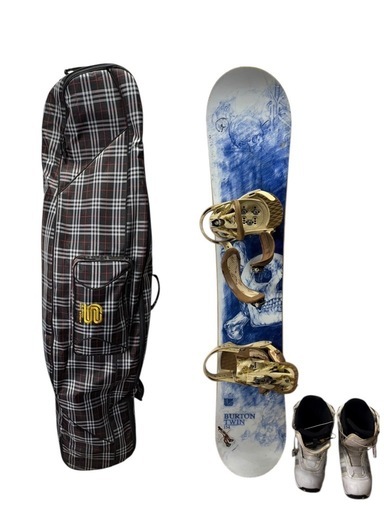 BURTON TWIN バートン メンズ スノーボード セット　155cm