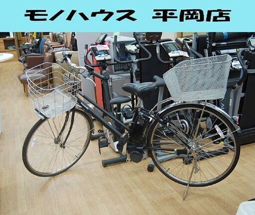 2018年購入品 Panasonic 電動アシスト自転車 ティモ EX BE-ELET754 27インチ ブラック 動作確認済み パナソニック 札幌市 清田区 平岡