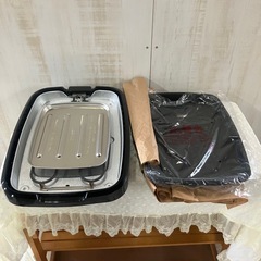 J435⭐️アイリスオーヤマ　網焼き風ホットプレートの画像