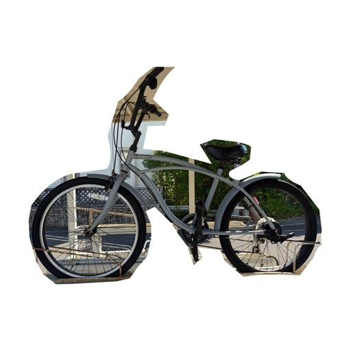 KB/ケイビービーチクルーザー 24インチ 外装6段ギア