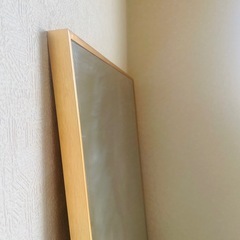 ゴールド枠ミラー145✖️80現地引取のみの画像