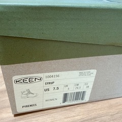 Keen 登山靴　ウィメンズ ピレニーズ ハイキングシューズ  24.5の画像