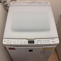 洗濯乾燥機 8kg 2021年式　SHARP ES-PX8E-Wの画像