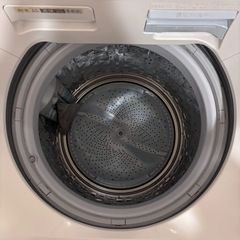 洗濯乾燥機 8kg 2021年式　SHARP ES-PX8E-Wの画像