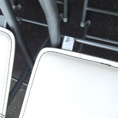 折りたたみチェア 椅子 パイプイス 6脚セット 中古 の画像