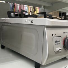 ★リユースのサカイ千葉中央店★ Rinnai ガステーブル 都市ガス 21年製 動作確認／クリーニング済み TC4624の画像