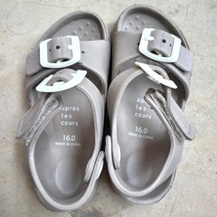 apres les cours アプレレクール　サンダル ストラップ付き16cmの画像