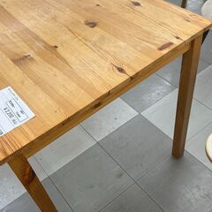 ★リユースのサカイ千葉中央店★  ダイニングテーブル ブラウン H73×D73×W110 クリーニング済み TC4628の画像