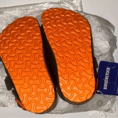 Birkenstock ベビーサンダル 15cm オレンジの画像