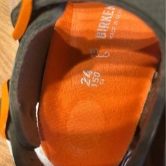 Birkenstock ベビーサンダル 15cm オレンジの画像