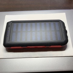 ソーラー式充電バッテリーの画像