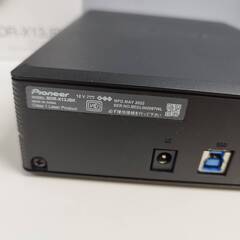 【良品】Pioneer BDR-X13JBK ブルーレイドライブの画像
