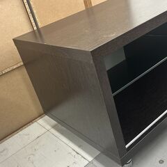 ★リユースのサカイ千葉中央店★  テレビ台 ブラウン H44×D49×W109 クリーニング済み TC4632の画像
