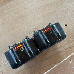 マキタバッテリー純正品18v 2個セットの画像