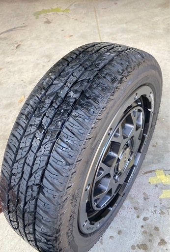 新古タイヤ4本　YOKOHAMA ジオランダーA/T GO15  165/60R15