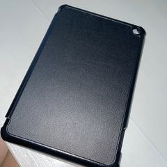 2320217☆ for Fire 7 2022 用の 三つ折ケース 手帳型 スマートケース マグネット PUレザーカバー スタンド機能付き (ブラック)の画像