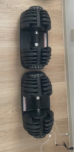 可変式ダンベル2個セット（24kg×2）　 トレーニングベンチ　