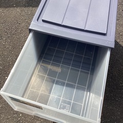 中古　大容量引き出し衣装ケース 2セット　引き取り限定　の画像