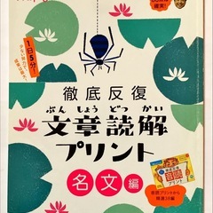 （3冊セット）陰山メソッド　徹底反復 文書読解プリント 新美南吉編、宮沢賢治編、名文編の画像