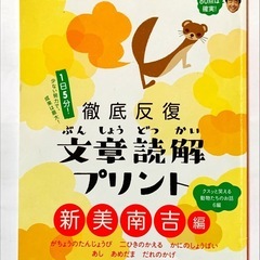 （3冊セット）陰山メソッド　徹底反復 文書読解プリント 新美南吉編、宮沢賢治編、名文編の画像