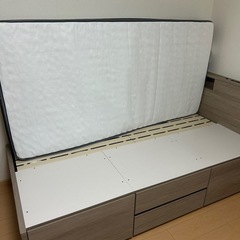 【3ヶ月使用 美品】【早い日程優先】ニトリシングルマットレス(Nスリープ CH3)の画像