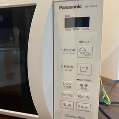 !超美品！パナソニック電子レンジNE-E22A3
の画像