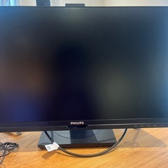 開封したのみ】25480円のPhillipsディスプレイ21.5型 type CにてPC接続